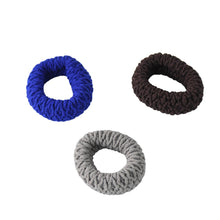 Tyre Shape Hair Rubber Bands Pack of 3 (Multicolour), Hair accessories the24kgal