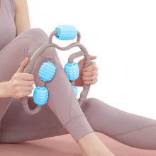 Muscle Massage Roller for Leg Soreness & Relaxation (5 Wheels, 1 Pc) the24kgal