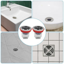 Plastic Odour Proof Floor Drain Sink Drain for Toilet Bathroom Kitchen (1 Pc) the24kgal