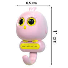 Self Adhesive Wall Hooks Eye Catching Cute Bird Hook, Automatic Open Close Eyes Creative wall Hook (1 Pc) the24kgal