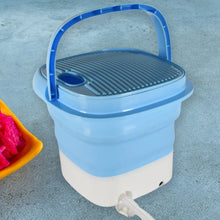 Portable Washing Machine, Mini Folding Washer and Dryer Combo, for Underwear, Socks, Baby Clothes, Travel, Camping, RV, Dorm, Apartment  the24kgal