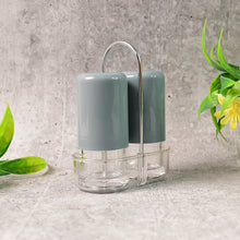 Apex Victory Salt & Pepper Dispenser Set – 2 Pcs Acrylic Seasoning Shaker the24kgal