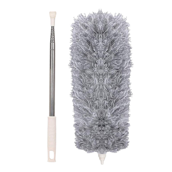 Microfiber Dusters for Cleaning, Telescoping Feather Duster with 100 inches Extendable Handle Pole, Dusting Cleaning Tools for Cleaning High Ceiling, Ceiling Fan, Blinds, Cobwebs, Furniture, Cars the24kgal