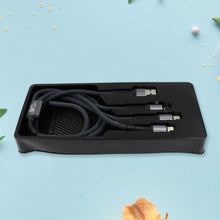 JK 3 in 1 Multi Super Fast Charging Cable (1 Pc / 1200 MM) the24kgal