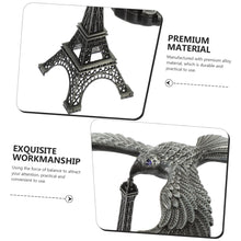 Balancing Bird Metal Eiffel Tower Statue Balance Eagle Toy (1 Set) the24kgal