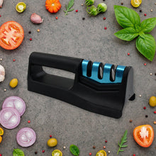 Kitchen Knife Sharpener – Handheld for Chefs & Serrated Knives (1 Pc, Chopper Not Included) the24kgal