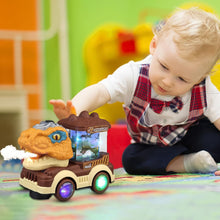 Dinosaur Car Toy with Humidifier Sound and Light (1 Pc) the24kgal