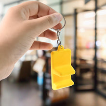 Plastic 2-in-1 Mobile Stand Keychain (1 Pc) the24kgal