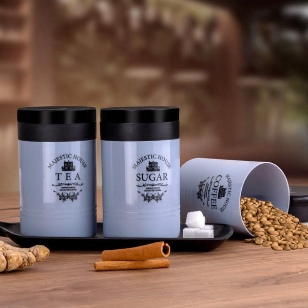 Airtight Containers – For Tea, Coffee, Sugar & More (3 Pcs Set) the24kgal