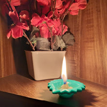 Silicone Diya for Diwali Attractive Design Colourful Diya Combo (Mix Design /1 Pc) the24kgal