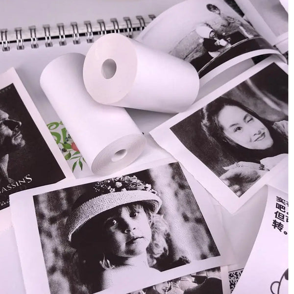 Thermal Printer Paper Roll – Aging Resistant, Fast Color, Portable (1 Pc / Printing Paper Roll) the24kgal