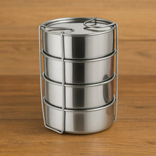 Double Wall Insulated Tiffin with Handle (1 Pc): Stackable, Hot Food Container the24kgal