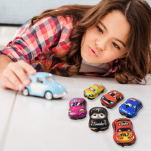 Mini Pull Back Car & Aeroplane PVC Plastic Pull Back Car Cartoon Toys (12 Pcs Set) the24kgal