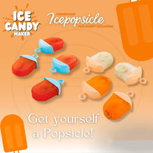 Plastic Ice Candy Maker 4 Compartment / Grid Kulfi Candy (1 Pc) the24kgal