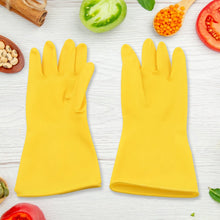 Multipurpose Rubber Cleaning Gloves: Reusable, Wet & Dry Use (1 Pair) the24kgal