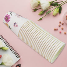 Disposable Paper Cups, Disposable Tea, Coffee Cups (24 Pcs Set / Mix Color & Design) the24kgal