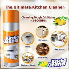 Multipurpose Bubble Foam Cleaner Kitchen Cleaner Spray Oil & Grease Stain Remover Chimney Cleaner Spray Bubble Cleaner All Purpose Foam Degreaser Spray (500 Ml) the24kgal