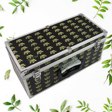 Wooden & Aluminium Multipurpose Portable Suitcase Travel Tool Box (38×17×18 Cm / 1 Pc) the24kgal