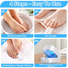 Rechargeable Nail Fungus Laser – Anti-Fungal Device for Toenails, Hands & Feet (Home Use) the24kgal