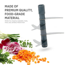 2in1 Press Vegetable Choppers for Kitchen (1100 ML) the24kgal