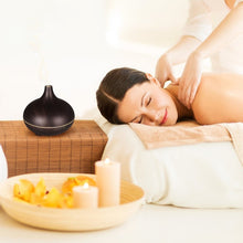 Aromatherapy Humidifier with 7 Colourful LED Light Change (500 ML Capacity / With Remote) the24kgal