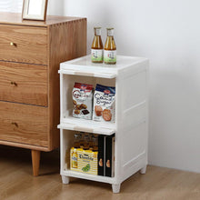 Multipurpose Storage Cabinet, Storage Solutions plastic drawers || Multi Layer Wardrobe Storage Drawers || Foldable Multipurpose Drawer Units For Kitchen, Bathroom, Bedroom, Cloth (2 Layer) the24kgal