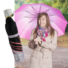 2 Fold Sun Protective Solid Foldable Outdoor Umbrella, Portable Sun, UV Protection Lightweight Rain Umbrella With Umbrella Case For Girls, Women, Men, Boys the24kgal