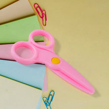Child-Safe Plastic Scissors Set for Toddlers & Preschool Kids - Art & Craft Supplies the24kgal