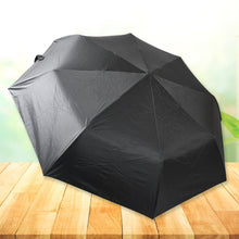 2 Fold Manual Umbrella – Wind, Sun & Rainproof with Steel Shaft & Wrist Strap the24kgal