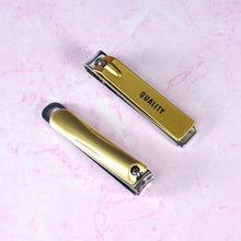 Stainless Steel Folding Portable Large Nail Clippers with Nail File (1 Pc / Mix Design) the24kgal