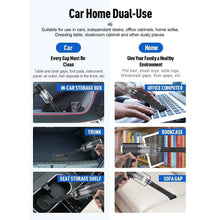 2 in 1 Wireless Vacuum Cleaner – 120W Handheld USB Rechargeable for Home & Car (1 Pc) the24kgal
