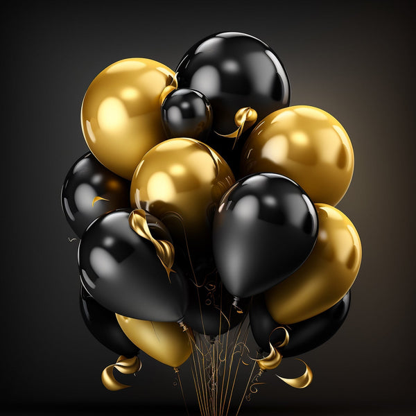 Balloons Kinds of Latex Balloons for Birthday / Anniversary / Valentine's / Wedding / Engagement Party Decoration Birthday Decoration Items for Kids Multicolor (24 Pcs Set) the24kgal