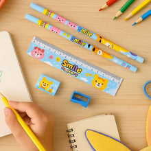 Wooden Pencil Set (5 Pc): School Supplies, Stationery Set for Kids the24kgal