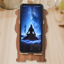 Wooden Cartoon Shape Design Mobile Stand  (1 Pc) the24kgal