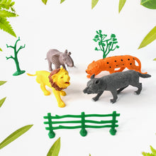 TTG Small Wild Animal Toy Set for Kids (Pack of 4 Animals) the24kgal