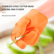 Right-Handed Silicone Thumb Cutter Gloves (1Pc) the24kgal