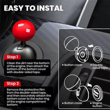 Ball Design Car Push Start Button Rocker / Cover (1 Pc) the24kgal