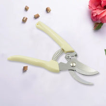 Stainless Steel Pruning Shears with Sharp Blades and Comfortable handle - Durable Hand Pruner for Comfortable and Easy Cutting, Heavy Duty Gardening Cutter Tool Plant Cutter for Home Garden | Wood Bran (1 Pc) the24kgal