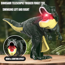 Dinosaur Roaring Toys Trigger, Dinosaurs Toys with Dinosaur Sound Lighting Model Vibrating Head Moving (3 + Years / 1 Pc) the24kgal