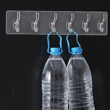 Adhesive Golden &  Transparent Heavy Duty Wall Hook the24kgal