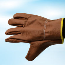 Gloves Gardening Gloves for Men Women Leather Gloves Heavy Duty Gloves (1 Pair) the24kgal