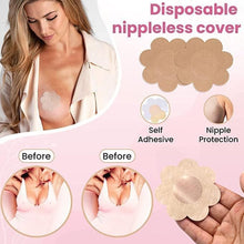 Boob Tape with Nipple Covers: Cotton, Breathable, Lift & Support (5m, 10 Pairs) the24kgal