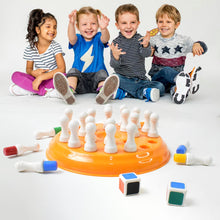 Plastic Brain Teaser Memory Chess Game (1 Set) the24kgal