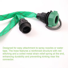 Approx 10 Meter Flexible Garden Water Pipe with High-Pressure Spray Nozzle the24kgal