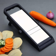 Adjustable Slicer, Stainless Steel and Plastic Premium Multipurpose Potato / Onion Slicer and Grater (1 Pc) the24kgal