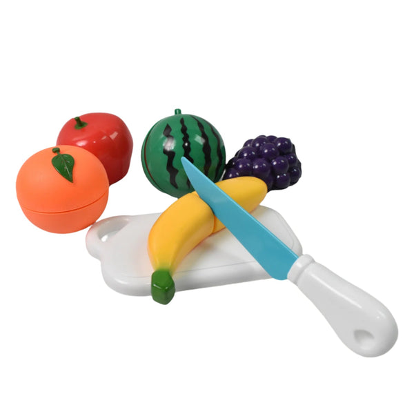 Realistic Sliceable Fruits Cutting Play Toy Set (7 Pcs Set) the24kgal