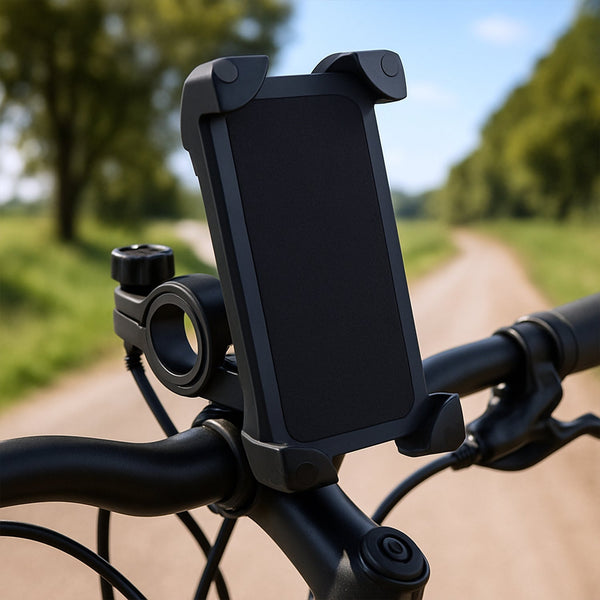 Bike Phone & Mobile Mount Anti Shake and Stable Cradle Clamp with 360° Rotation the24kgal