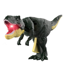 Dinosaur Roaring Toys Trigger, Dinosaurs Toys with Dinosaur Sound Lighting Model Vibrating Head Moving (3 + Years / 1 Pc) the24kgal