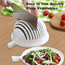 Plastic 60 Seconds Salad Cutter Salad Maker Salad Bow  (1 Pc) the24kgal