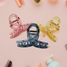 Plastic Hair Clamp Grip, Simple Matte Hair Barrette Clamp (1 Pc) the24kgal